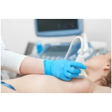 clínicas que têm ultrassom core biópsia de mama Vila Esperança